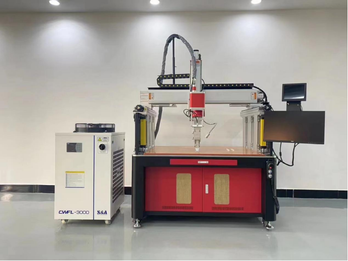 Machine structure of continuous laser welding machine!