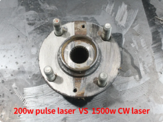 Continuous and Pulsed Laser Cleaners