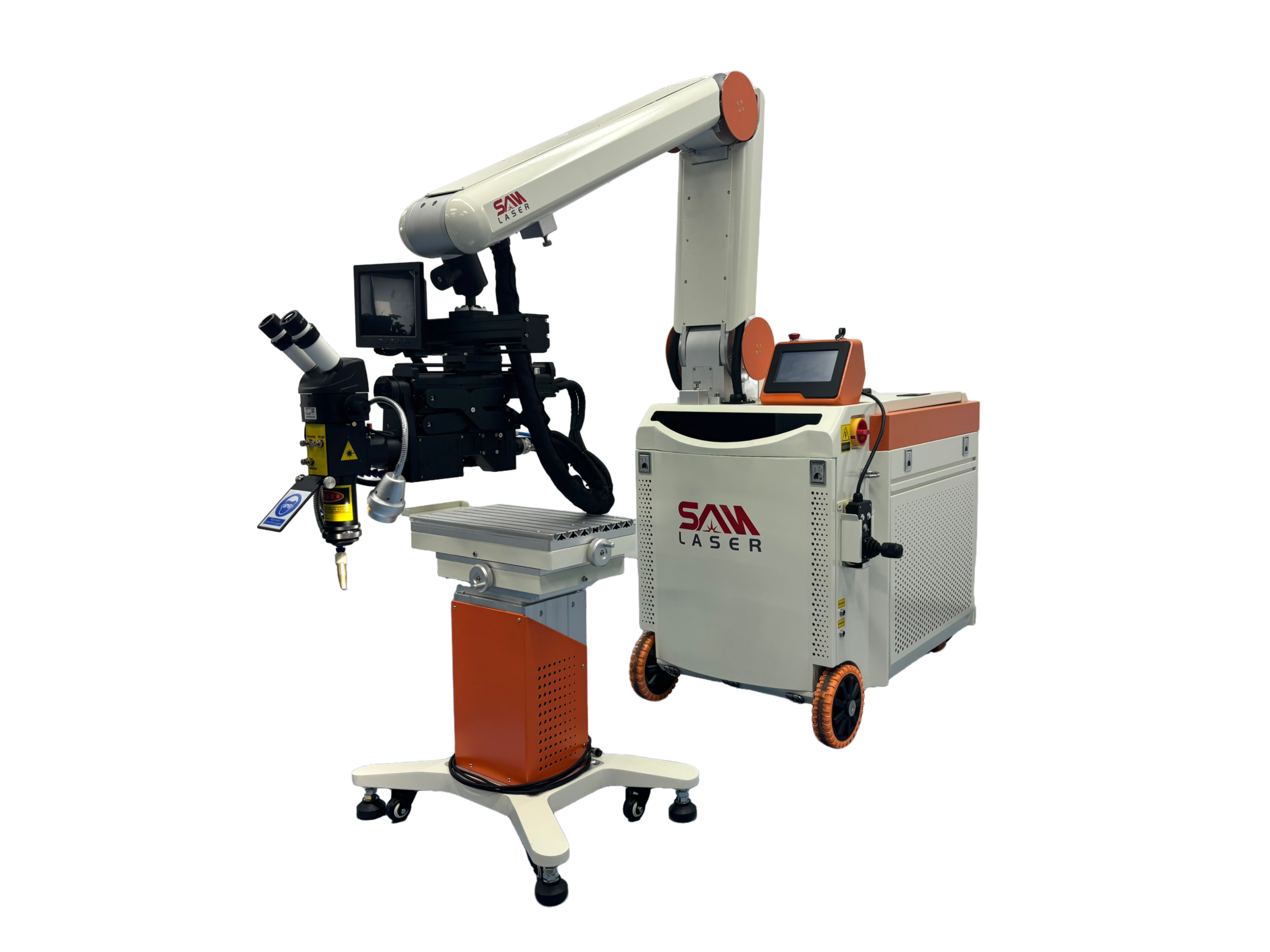 QCW/Fiber Mobile mold repair laser welding machine